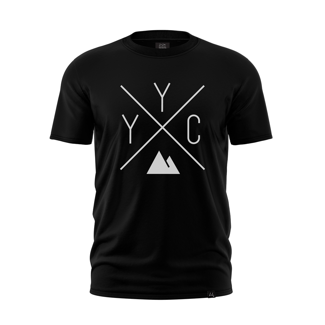 YYC T-Shirt - Black 🇨🇦 - Local Laundry