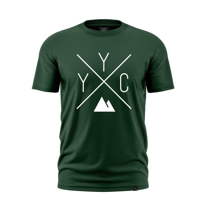 YYC T-Shirt - Forest Green 🇨🇦 - Local Laundry