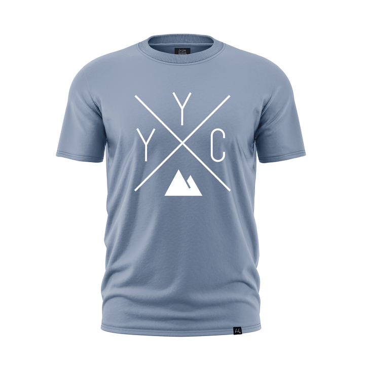 YYC T-Shirt - Steel Blue - Local Laundry