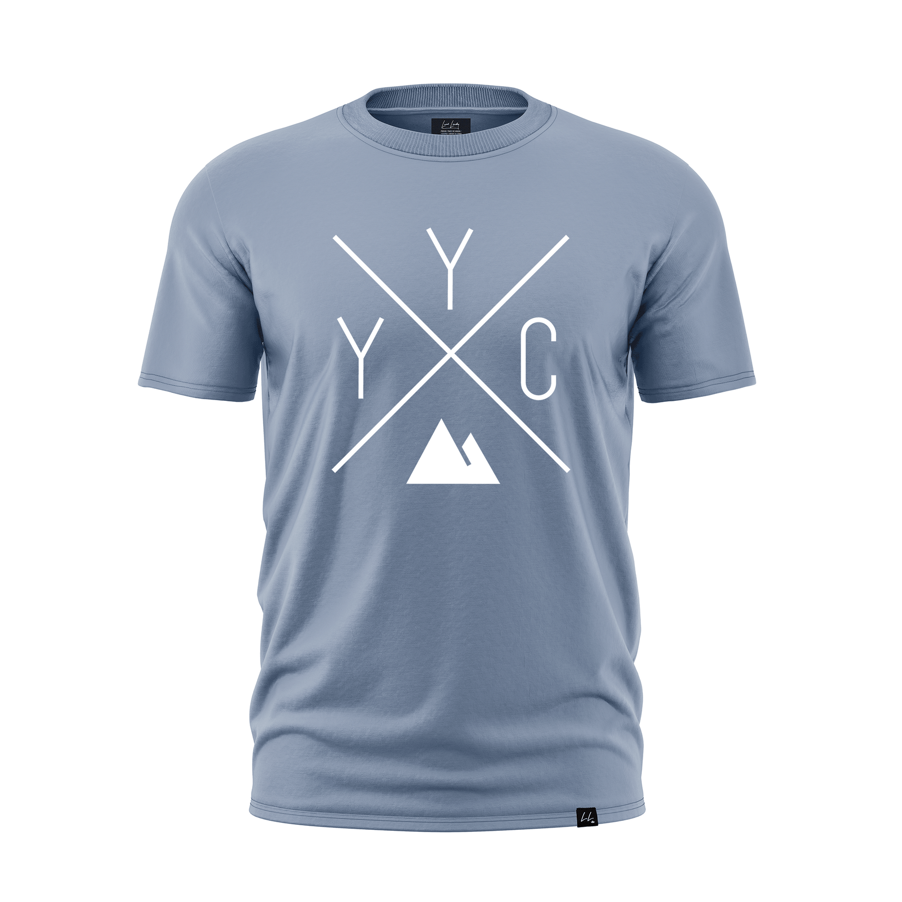 YYC T‑Shirt – Steel Blue