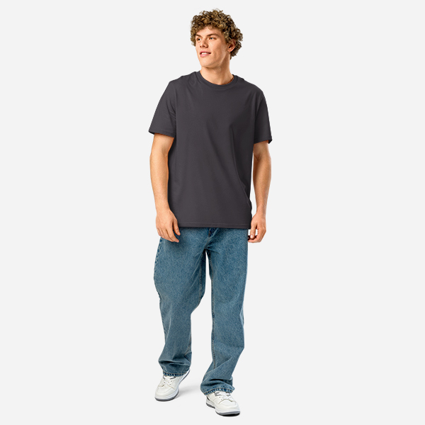 Custom Unisex Organic Ribbed Neck Creator 2.0 T-Shirt