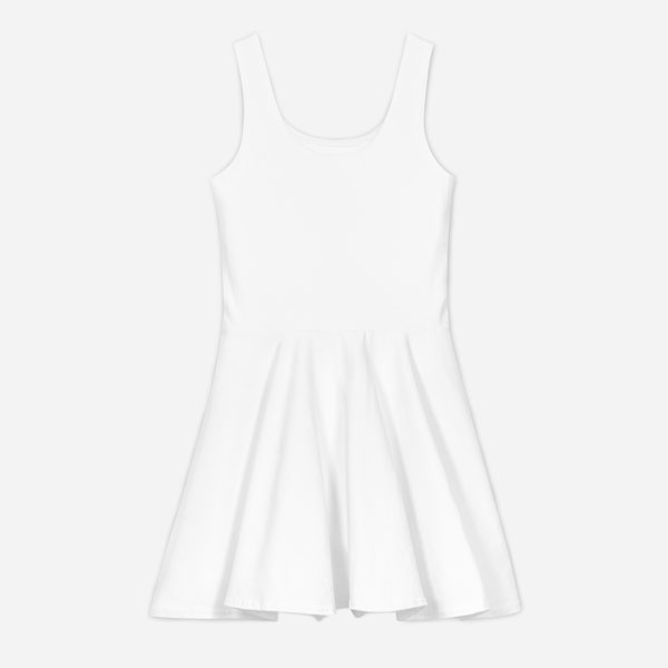 Custom All-Over Print Cotton Skater Dress