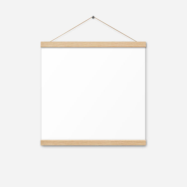 Custom Enhanced Matte Paper Poster With Hanger (in)