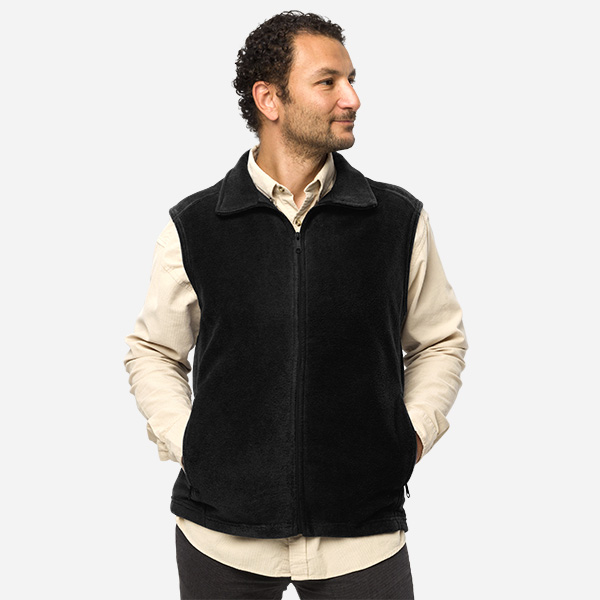 Custom Men's Columbia Fleece Vest