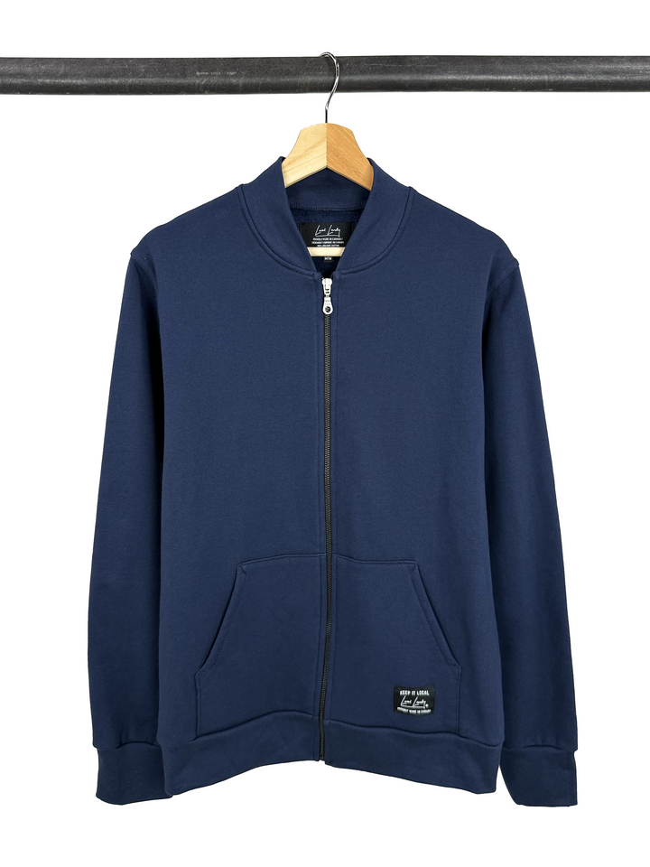 Organic Cotton Fleece Bomber Jacket - Local Laundry