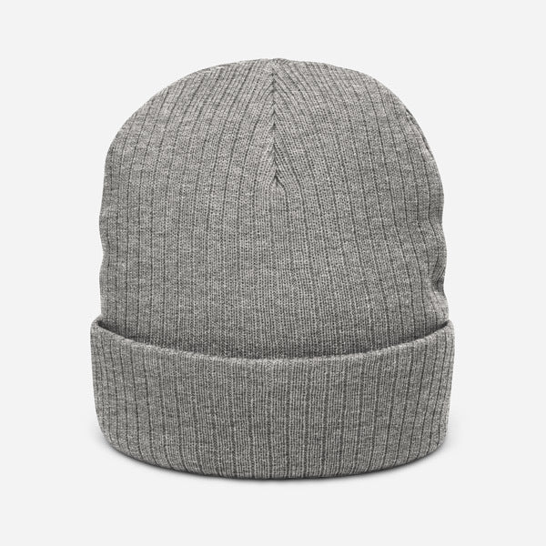 Custom Ribbed Knit Beanie