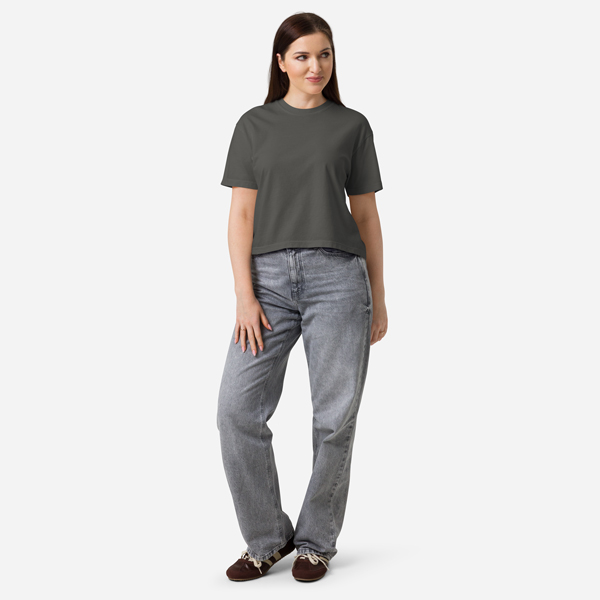 Custom Women's Heavyweight Boxy T-Shirt