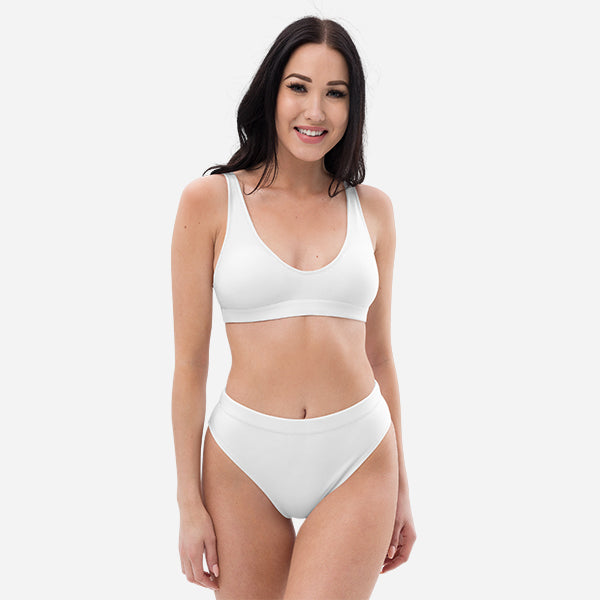 Custom All-Over Print Recycled High-Waisted Bikini