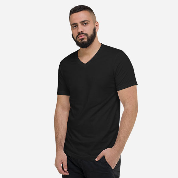 Custom Unisex V-Neck Tee