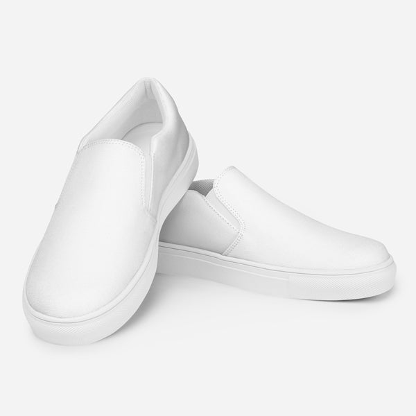 Custom Men's Slip-On Canvas Shoes