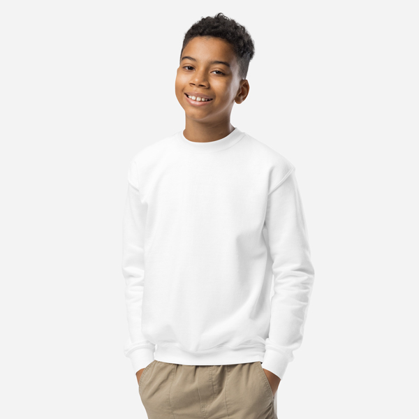 Custom Youth Crew Neck Sweatshirt