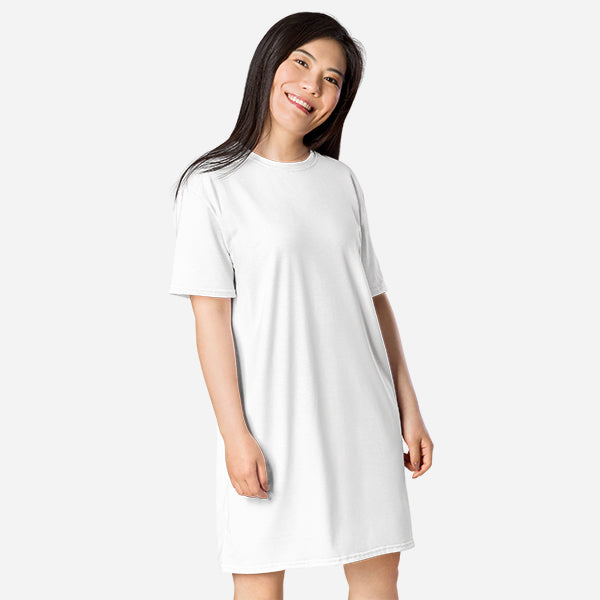 Custom All-Over Print T-Shirt Dress