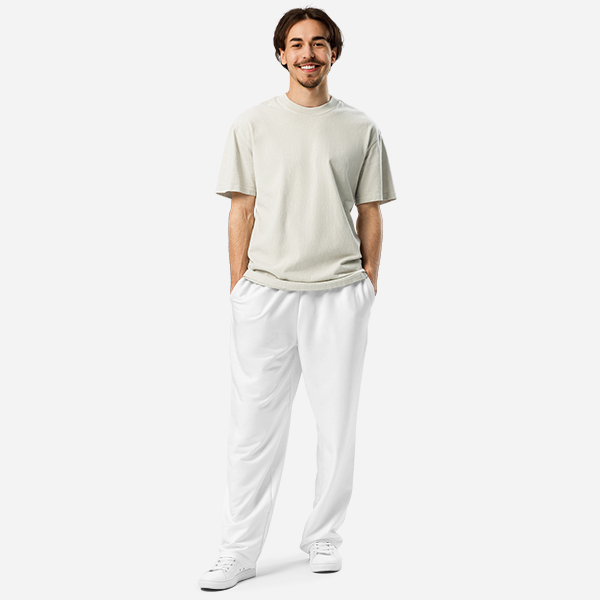 Custom All-Over Print Unisex Wide-Leg Joggers