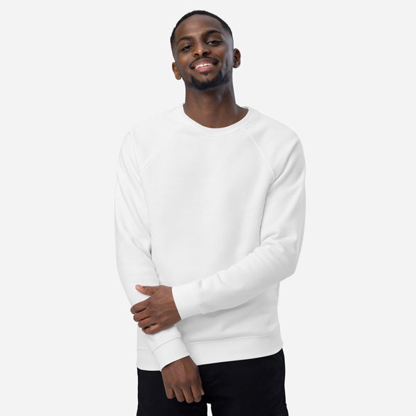 Custom Unisex Organic Raglan Sweatshirt