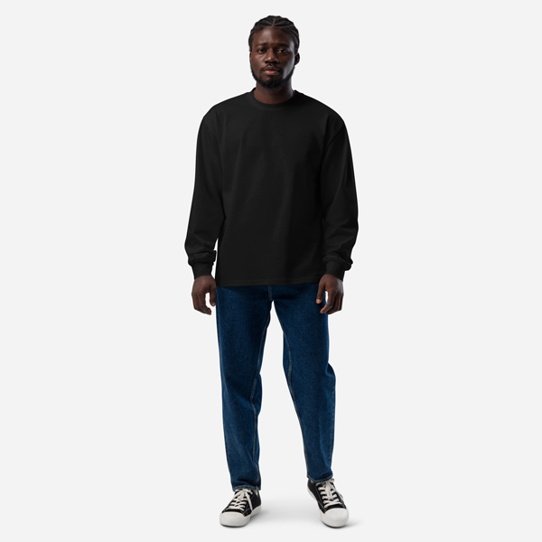 Custom Unisex Premium Heavyweight Long Sleeve Shirt