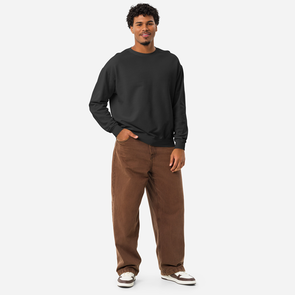 Custom Unisex Garment-Dyed Lightweight Fleece Crewneck Sweatshirt I Comfort Colors 1466