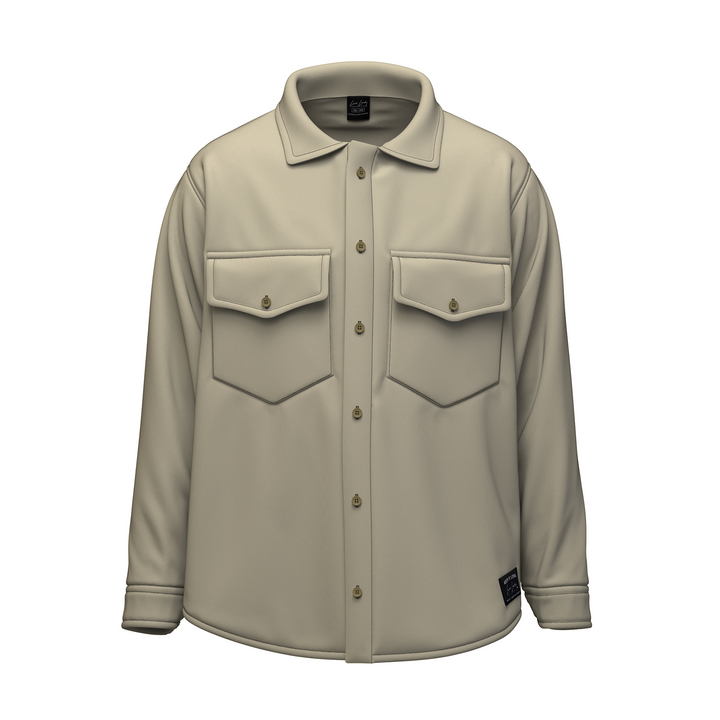 The Bow River Rodeo Shacket - Latte - Local Laundry