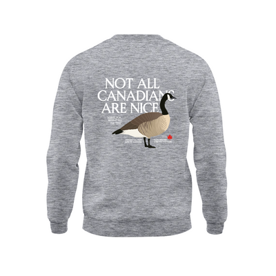 Unisex Black Cotton Goose Crewneck - Local Laundry