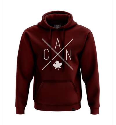 CAN Hoodie - Bordeaux