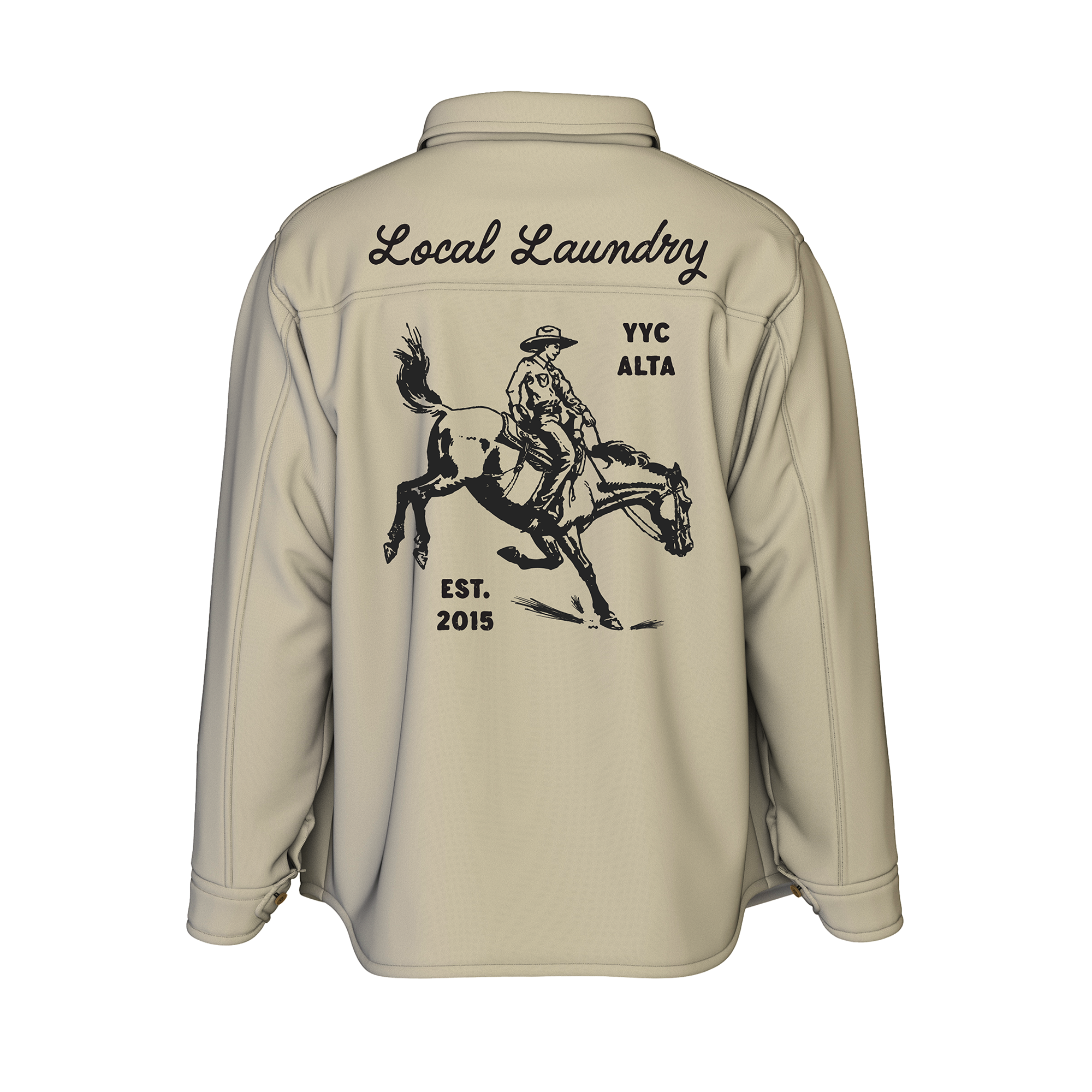 The Bow River Rodeo Shacket - Latte - Local Laundry