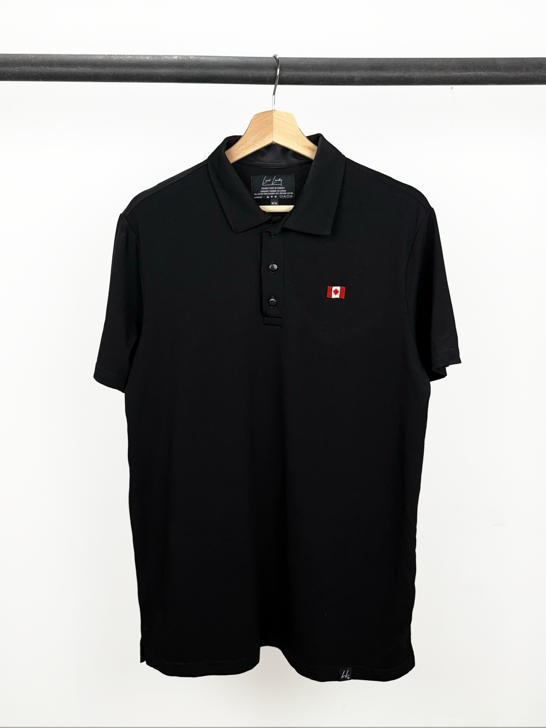 The Canadian Flag Bamboo Polo - Local Laundry