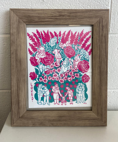 Naturally you print, designed in collaboration with Mr. Fabulous and Mike Hooves. Each print is hand numbered out of 25