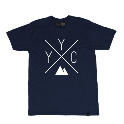 YYC T-Shirt - Navy 🇨🇦 - Local Laundry