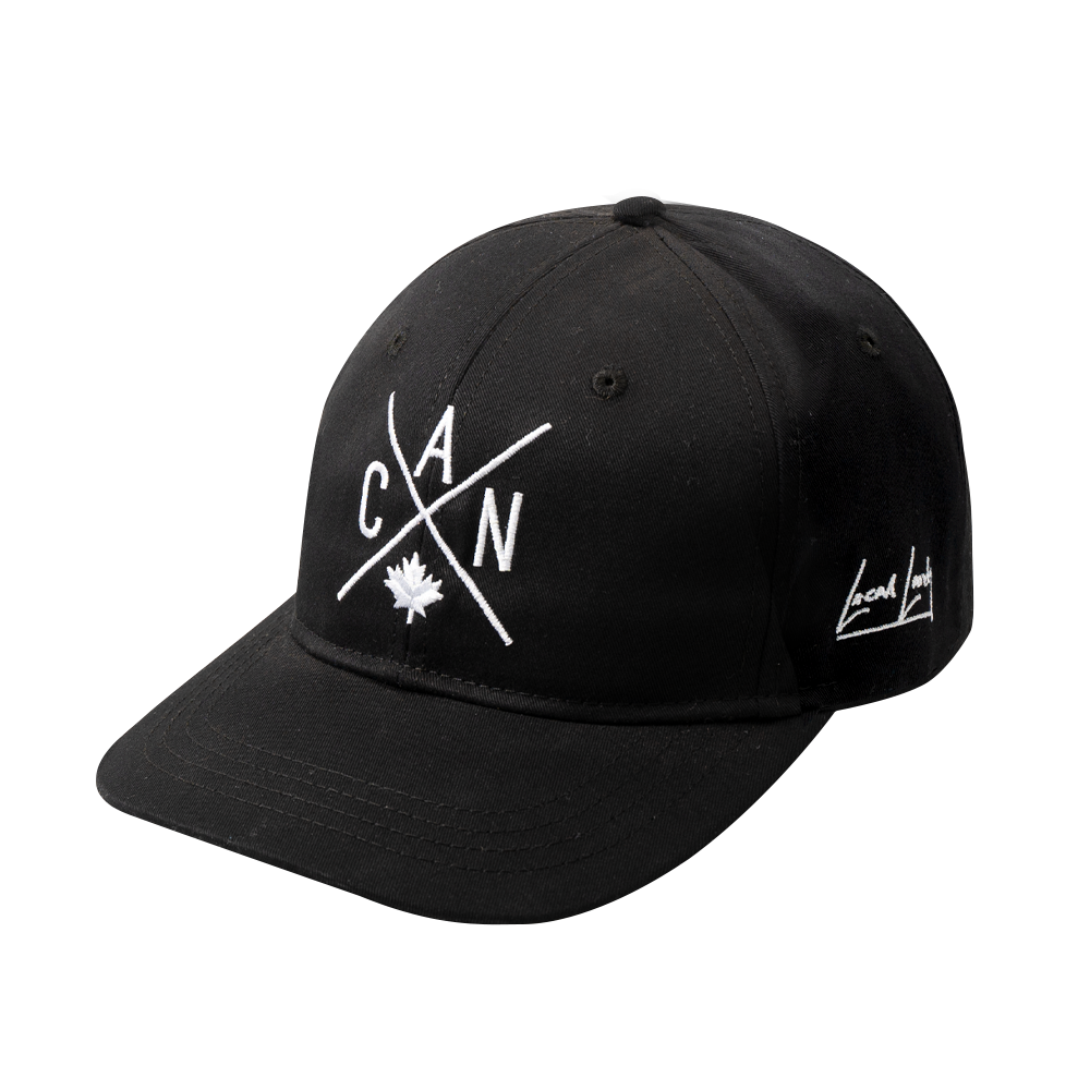 CAN Baseball Hat - Black 🇨🇦 - Local Laundry