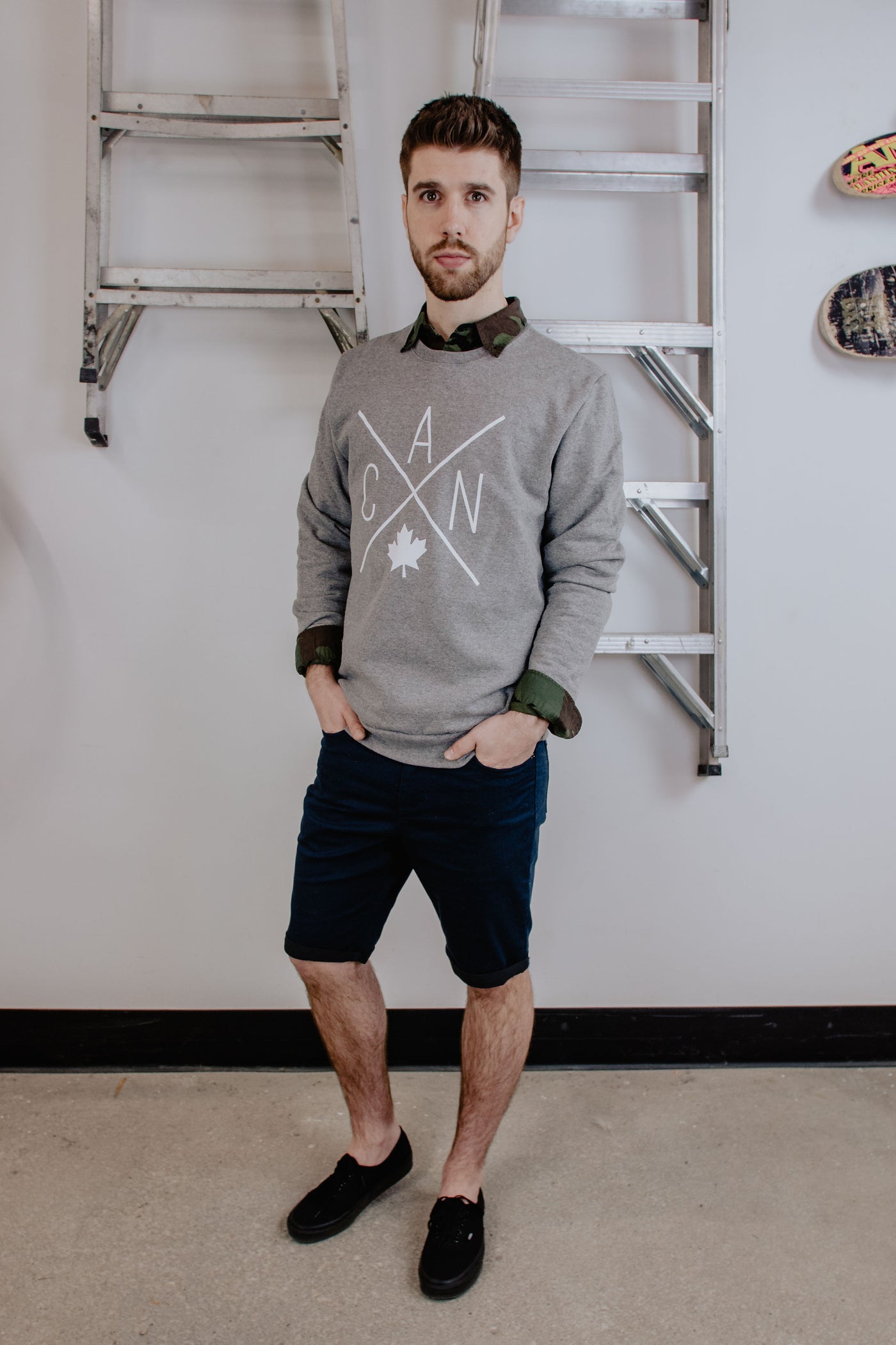 Unisex Made in Canada Sweater - sustainable local fashion
