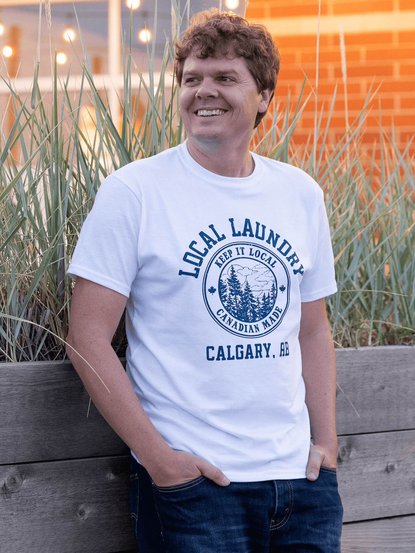 Varsity T-Shirt - Keep it Local - Local Laundry