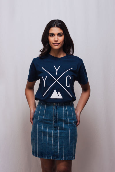 YYC T-Shirt - Navy 🇨🇦 - Local Laundry